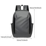 Maxbell Travel Backpack for Men Laptop Backpack Handbag Waterproof Portable Work Bag Gray