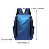 Maxbell Travel Backpack for Men Laptop Backpack Handbag Waterproof Portable Work Bag Blue