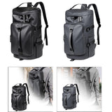 Maxbell Travel Backpack for Men Casual Luggage Bag Daypack for Hiking Sports Camping Black
