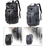 Maxbell Travel Backpack for Men Casual Luggage Bag Daypack for Hiking Sports Camping Black