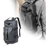 Maxbell Travel Backpack for Men Casual Luggage Bag Daypack for Hiking Sports Camping Gray