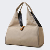 Maxbell Gym Bag Portable Overnight Bag Sports Duffel Bag for Camping Fitness Workout Khaki