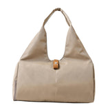 Maxbell Gym Bag Portable Overnight Bag Sports Duffel Bag for Camping Fitness Workout Khaki