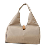 Maxbell Gym Bag Portable Overnight Bag Sports Duffel Bag for Camping Fitness Workout Khaki