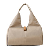 Maxbell Gym Bag Portable Overnight Bag Sports Duffel Bag for Camping Fitness Workout Khaki