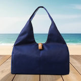 Maxbell Gym Bag Portable Overnight Bag Sports Duffel Bag for Camping Fitness Workout Dark Blue