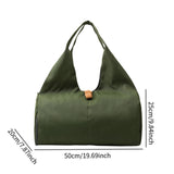 Maxbell Gym Bag Portable Overnight Bag Sports Duffel Bag for Camping Fitness Workout Dark Green