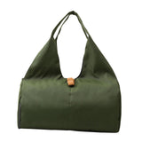 Maxbell Gym Bag Portable Overnight Bag Sports Duffel Bag for Camping Fitness Workout Dark Green