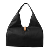 Maxbell Gym Bag Portable Overnight Bag Sports Duffel Bag for Camping Fitness Workout Black