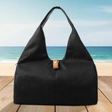 Maxbell Gym Bag Portable Overnight Bag Sports Duffel Bag for Camping Fitness Workout Black