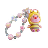 Maxbell Beaded Keychain Keyring for Birthday Valentine Gifts Toys Goodie Bag Fillers