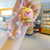 Maxbell Beaded Keychain Keyring for Birthday Valentine Gifts Toys Goodie Bag Fillers