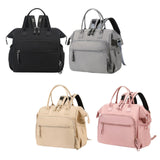 Maxbell Diaper Tote Bag Waterproof Shoulder Bag for Mom Carrying Bag Baby Diaper Bag Black