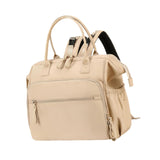 Maxbell Diaper Tote Bag Waterproof Shoulder Bag for Mom Carrying Bag Baby Diaper Bag Beige