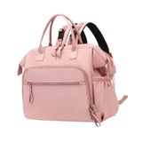 Maxbell Diaper Tote Bag Waterproof Shoulder Bag for Mom Carrying Bag Baby Diaper Bag Pink