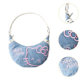 Maxbell Denim Shoulder Bag Gift Stylish Lady Women Handbag for Outdoor Wedding Party