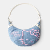 Maxbell Denim Shoulder Bag Gift Stylish Lady Women Handbag for Outdoor Wedding Party