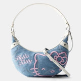 Maxbell Denim Shoulder Bag Gift Stylish Lady Women Handbag for Outdoor Wedding Party