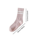 Maxbell Yoga Socks Anti Skid Practical Noise Reduction Soft Crew Socks Pilates Socks Light Pink