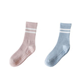 Maxbell Yoga Socks Anti Skid Practical Noise Reduction Soft Crew Socks Pilates Socks Light Pink
