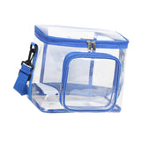 Maxbell Transparent Storage Bag Fashion Shoulder Bag for Work Sports Games Traveling