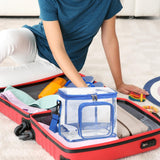 Maxbell Transparent Storage Bag Fashion Shoulder Bag for Work Sports Games Traveling