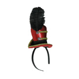 Maxbell Mini Top Hat Headband Dress up Creative for Festivals Halloween Themed Party Red