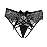 Maxbell Women Panties Cross Strap Bowknot Panties for Party Lingerie Night Nightclub