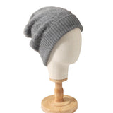Maxbell Knit Beanie for Autumn Winter Stretch Ear Protection Wool Beanie
