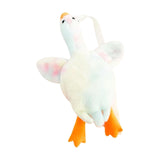 Maxbell Stuffed Duck Shoulder Bag Gift Zipper Girl Plush Bag for Street Party
