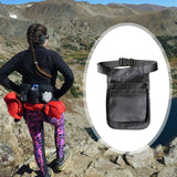 Maxbell Multi Pocket Waist Belt Apron Bag Fanny Pack for Woodworkers Hiking Gardener Style A