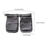 Maxbell Multi Pocket Waist Belt Apron Bag Fanny Pack for Woodworkers Hiking Gardener Style C