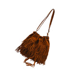 Maxbell Womens Shoulder Bag Large Women Fringe Hobo Bag for Holiday Travel Commuting Brown