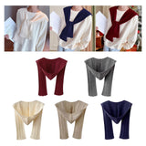 Maxbell Scarf with Hoodie Windproof Casual Winter Balaclava for Women Walking Female Beige