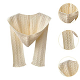 Maxbell Scarf with Hoodie Windproof Casual Winter Balaclava for Women Walking Female Beige