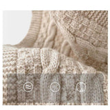 Maxbell Scarf with Hoodie Windproof Casual Winter Balaclava for Women Walking Female Khaki
