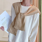 Maxbell Scarf with Hoodie Windproof Casual Winter Balaclava for Women Walking Female Khaki