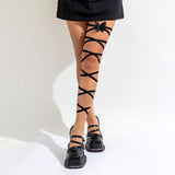 Maxbell Leg Wrap Hosiery Costume Accessories for Women for Halloween Concert Cosplay