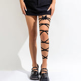 Maxbell Leg Wrap Hosiery Costume Accessories for Women for Halloween Concert Cosplay