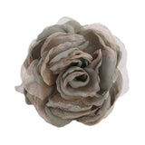 Maxbell Flower Brooch 8cm Fashion Rose Brooch for Party Wedding Clothing Accessories Green
