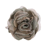 Maxbell Flower Brooch 8cm Fashion Rose Brooch for Party Wedding Clothing Accessories Green