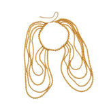 Maxbell Shoulder Body Chain Shoulder Chain Bikini Chain Fashion Adjustable Arm Chain Gold