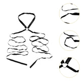 Maxbell Leg Wrap Leg Loop Leg Chain Multilayer Elastic for Dancing Cosplay Halloween Style B