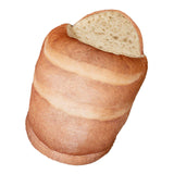 Maxbell Bread Slippers Novelty Anti Skid Sole Portable Indoor Shoes for Bedroom Dorm