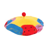 Maxbell Girls Beret Hat Comfortable Fashion Painter Hat for Cosplay Holiday Birthday