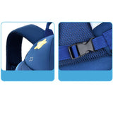 Maxbell Cute Mushroom Backpack for Kids Travel Bag Fashion Funny Schoolbag 3-6 Years Navy Planet L