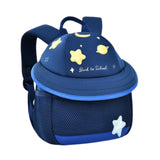 Maxbell Cute Mushroom Backpack for Kids Travel Bag Fashion Funny Schoolbag 3-6 Years Navy Planet L