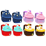 Maxbell Cute Mushroom Backpack for Kids Travel Bag Fashion Funny Schoolbag 3-6 Years Navy Planet L