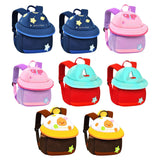 Maxbell Cute Mushroom Backpack for Kids Travel Bag Fashion Funny Schoolbag 3-6 Years Navy Planet L