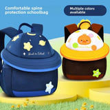 Maxbell Cute Mushroom Backpack for Kids Travel Bag Fashion Funny Schoolbag 3-6 Years Navy Planet S